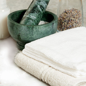 Spa Room. Aroma Salt. Mortar. Dried Lavender Flowers. Toiletries. Spa Room. Aroma Salt. Mortar. Dried Lavender Flowers. Toiletries